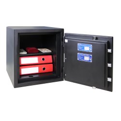 Penge/Brandskab med kode l�s - Grade 1 EN1143-1 - LFS30P EN 15659- Sort
